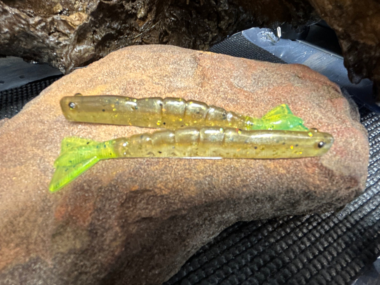 Bronze Penny / Chartreuse Tail (qty 6)