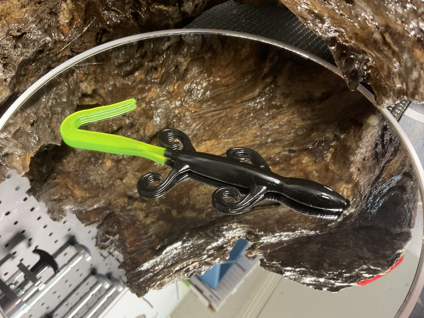 Black - Chartreuse Tail