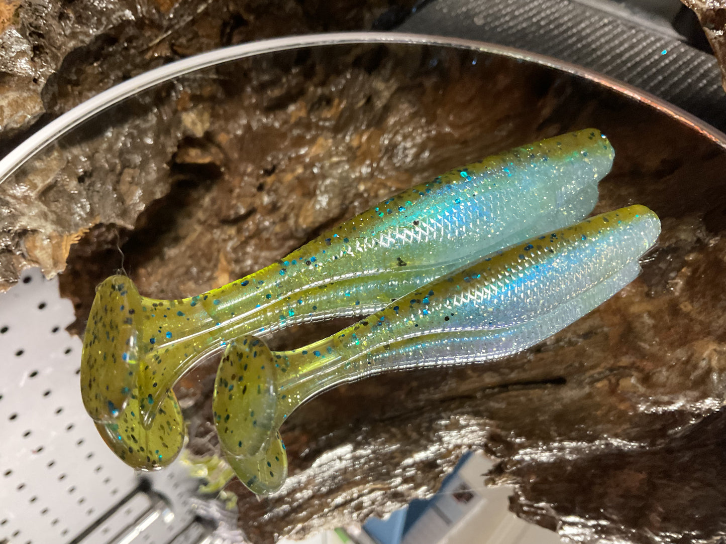 Green Pumpkin - Blue Shad