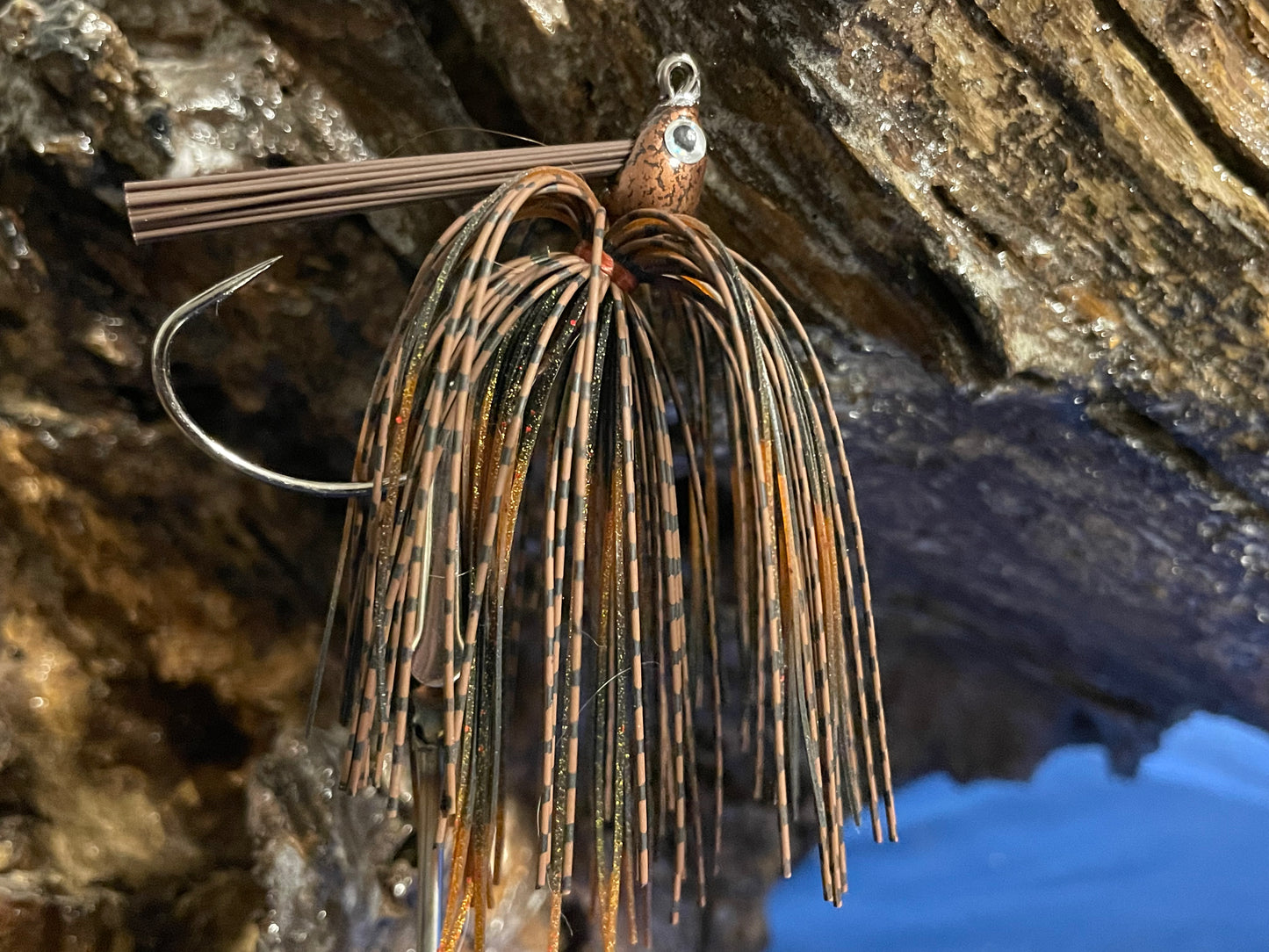 Gold Copper Shad Casting