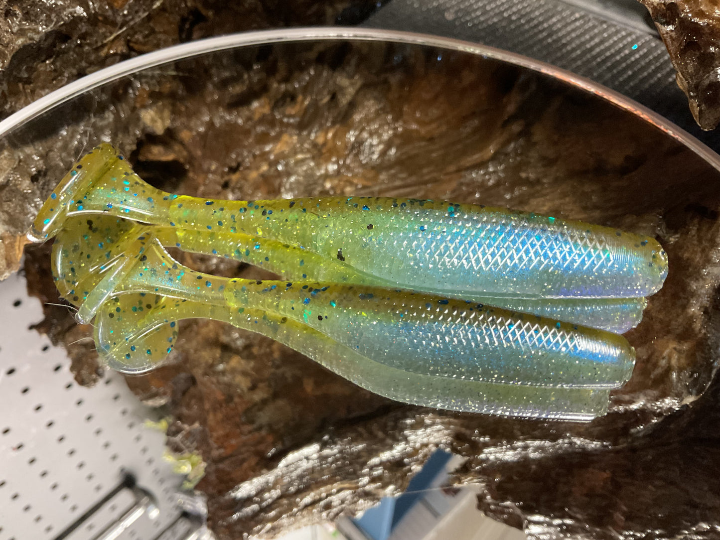 Green Pumpkin - Blue Shad