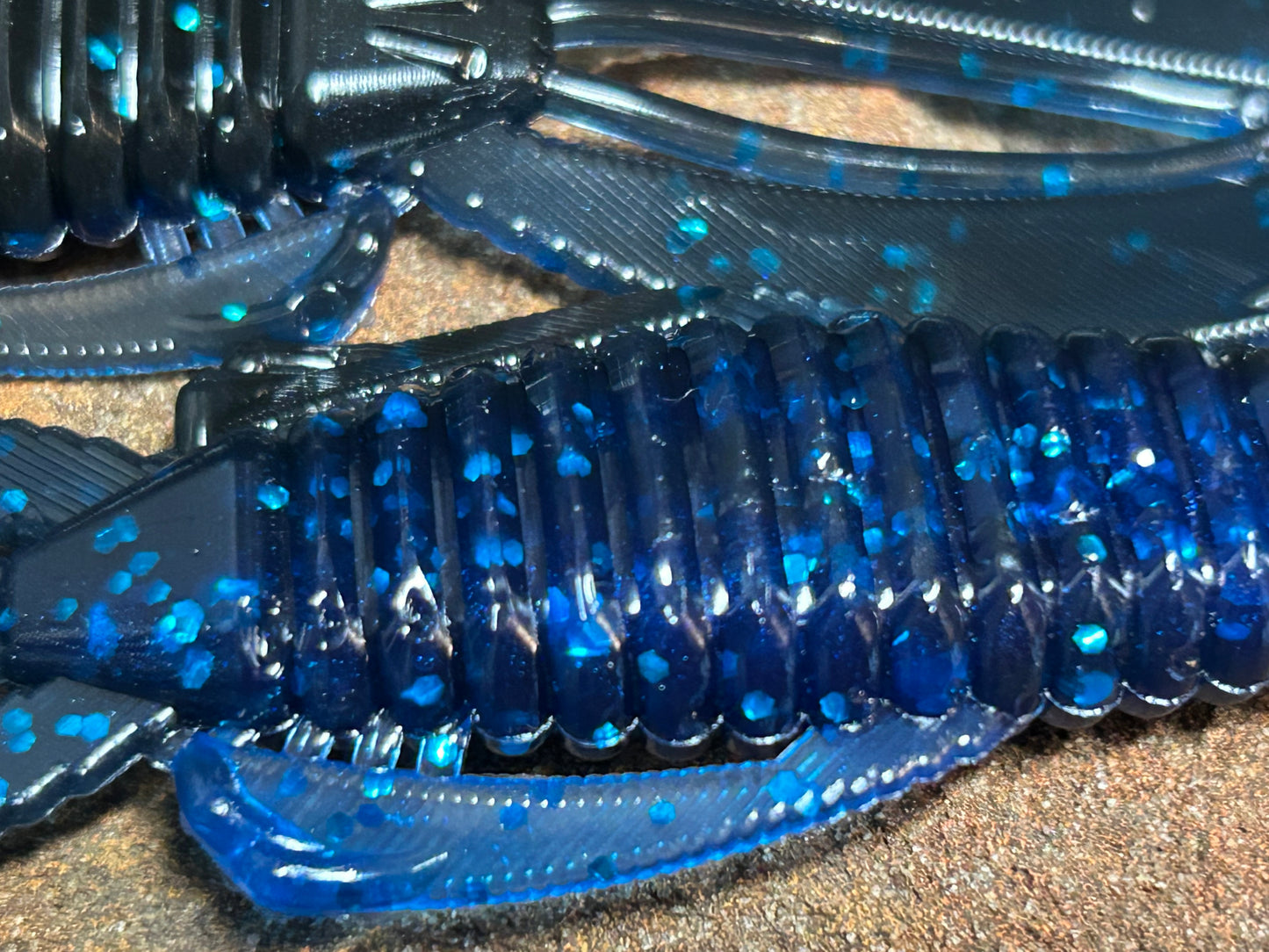 Black / Blue (qty 6) Knuckle Dragger