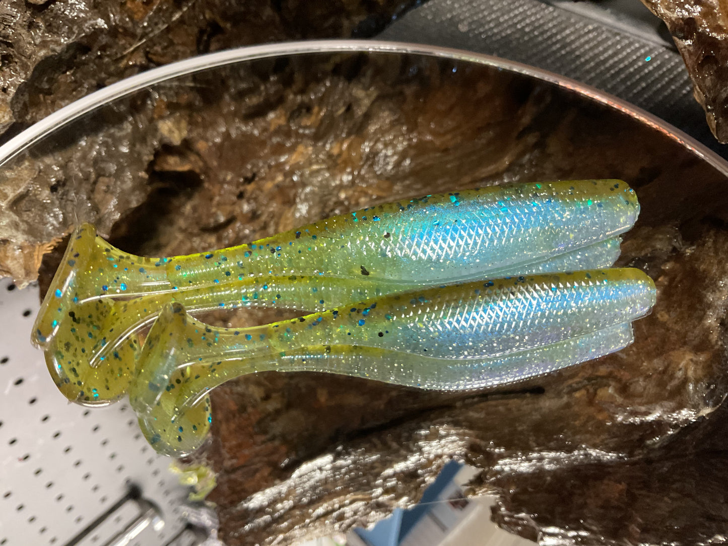 Green Pumpkin - Blue Shad