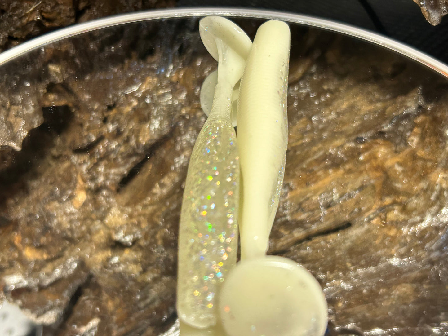 Ghost Sparkle Shad￼