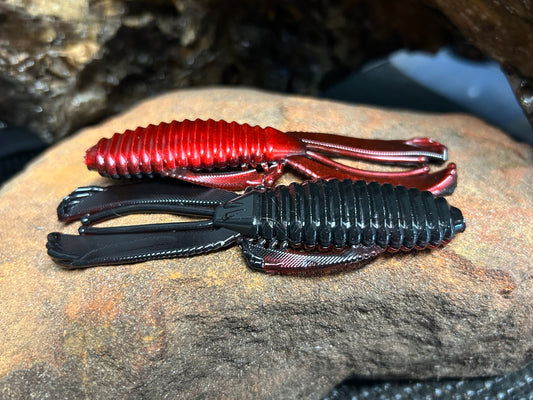 Red Shad (Qty 6) Knuckle Dragger