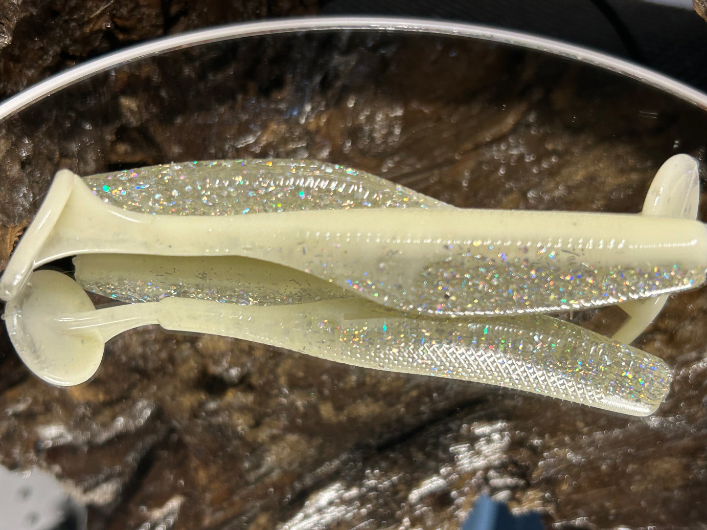 Ghost Sparkle Shad￼