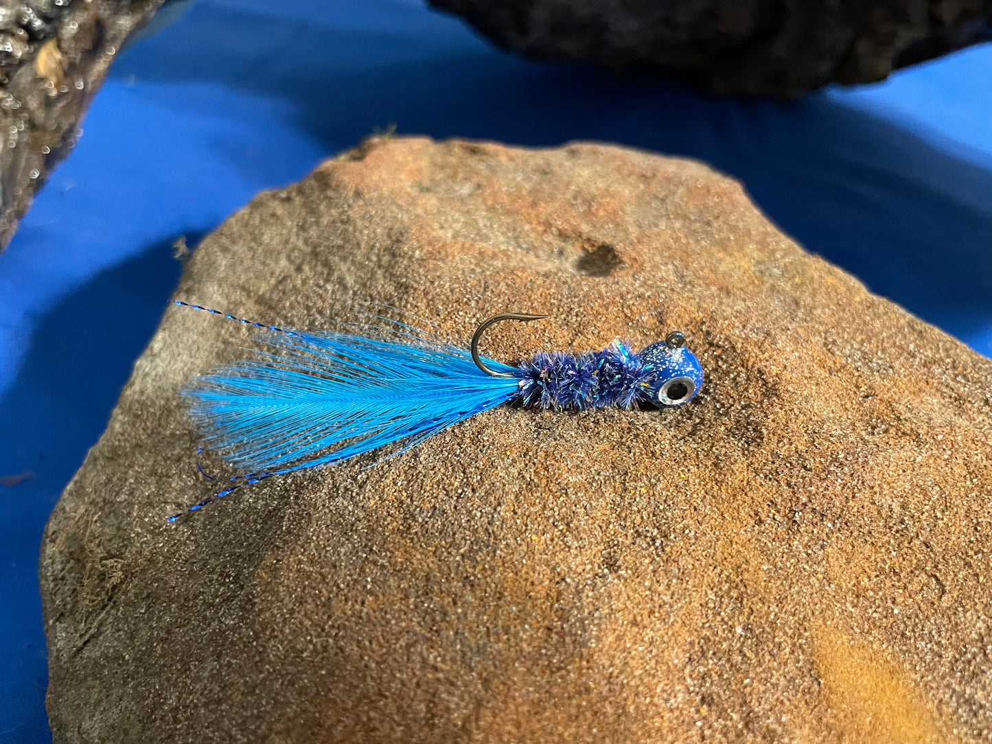 Shimmering Blue Minnow