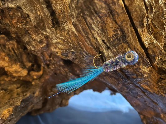 Shimmering Blue Minnow