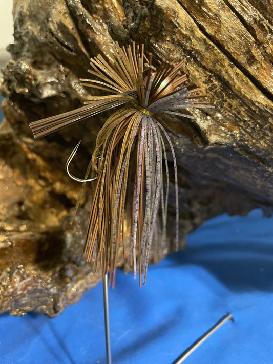 Mossy Purple Smoke Craw Finesse